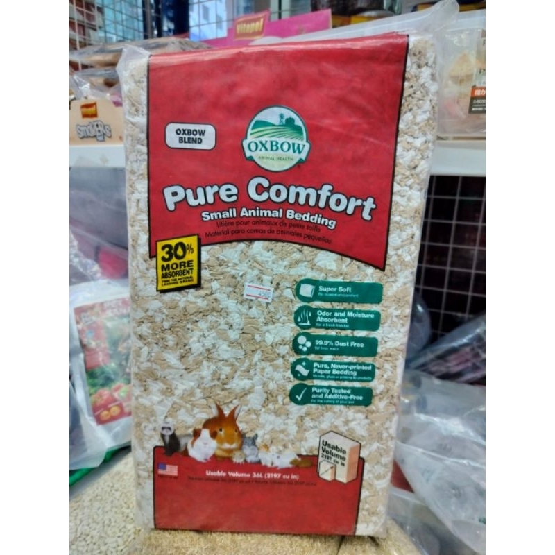 Oxbow Small Animal Bedding กระดาษรองรองพื้นออกซ์โบว์ กระดาษรองพื้นกรง
