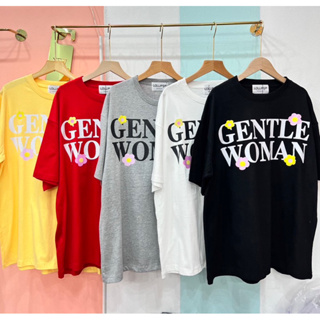 เสื้อยืดโอเวอร์ไซส์ ลาย Gentle Woman 🌸