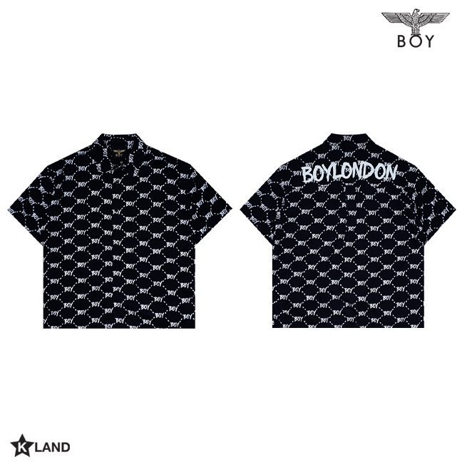 BOY LONDON SHIRT BACK TO 1976 COLLECTION เสื้อเชิ้ต แขนสั้น บอยลอนดอน