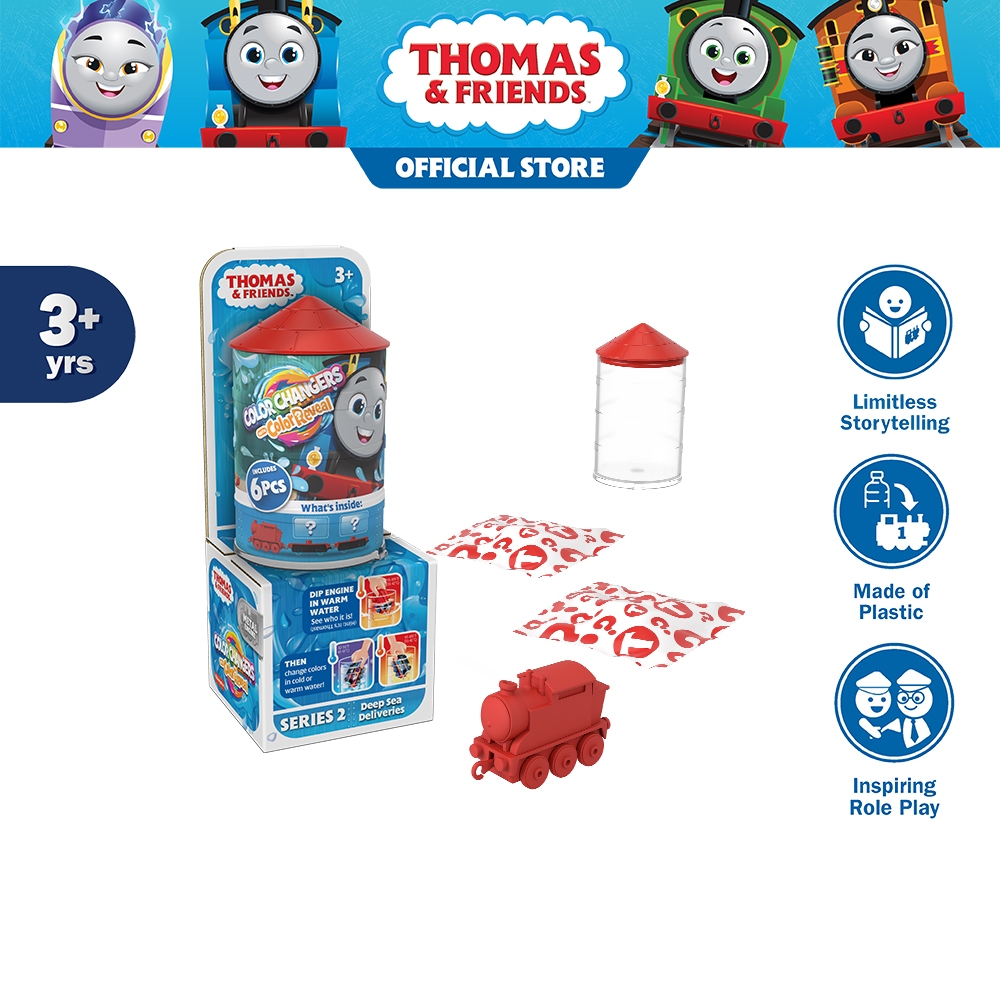 Thomas & Friends Color Reveal Mystery Toy Trains Push Along โทมัส แอนด์ ...