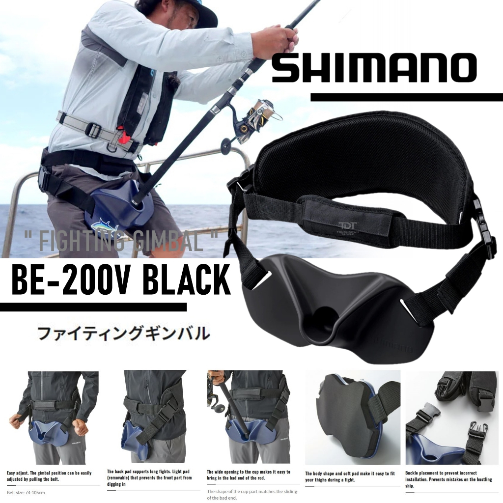 SHIMANO シマノ ギンバル BE-200V 目立った傷や汚れなし シマノ