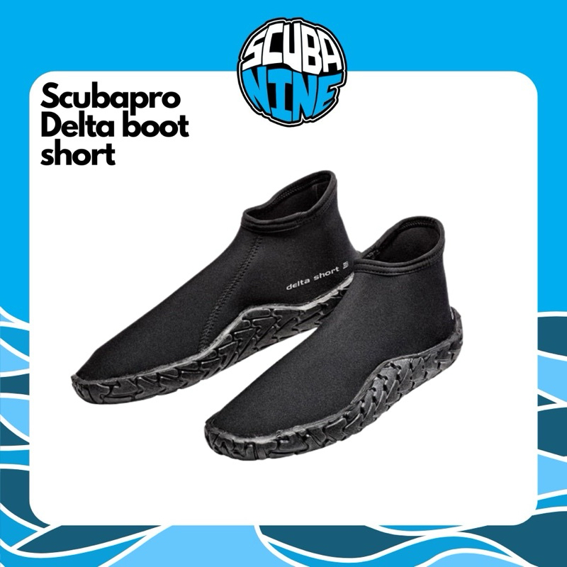 SCUBAPRO Delta Short 3mm Boot for Open Heel fin รองเท้าบูท สำหรับ