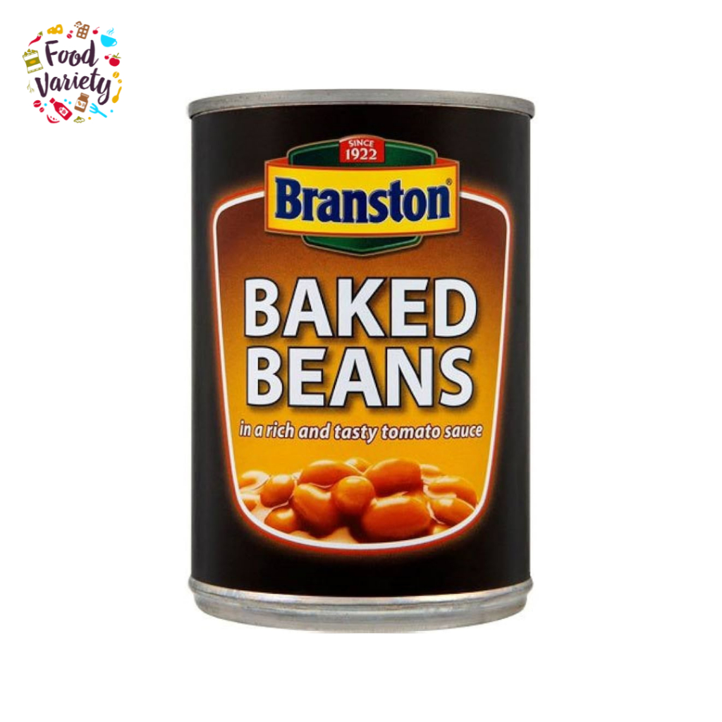 ภาพหน้าปกสินค้าBranston Baked Beans in a rich and tasty tomato sauce 410g ถั่วแดงอบในซอสมะเขือเทศ 410g