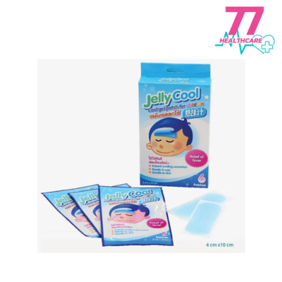 (ซองละ2ชิ้น) แผ่นแปะลดไข้ JELLY COOL อ่อนโยน ไม่ระคายเคือง | Shopee ...
