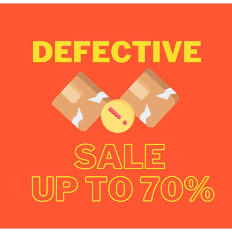 รวมสินค้า defect มีตำหนิ แต่ใช้งานได้ | Shopee Thailand