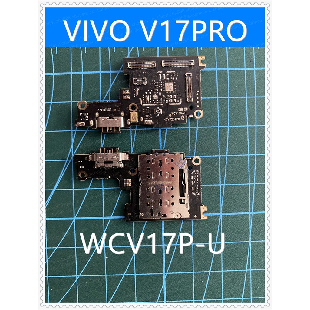 อะไหล่มือถือแพรตูดชาร์จ VIVO V17pro ตูดชาร์จ Vivo V17 Pro แพรตูดชาร์จ ...