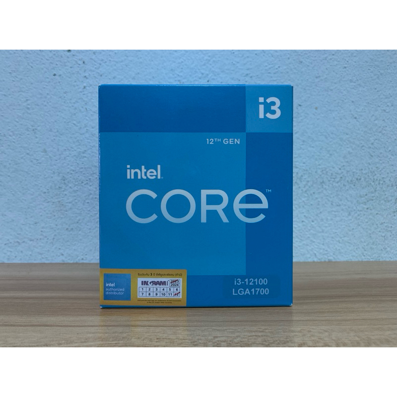 CPU I3 12100 ( มีการ์ดจอในตัว ) อ่านรายละเอียดประกันก่อนนะครับ | Shopee ...