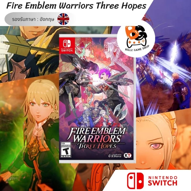 [พร้อมส่ง] Nintendo Switch Fire Emblem Warriors Three Hopes Shopee Thailand