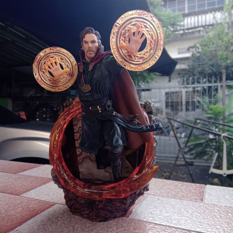 Iron Studios MiniCo Estatua Dr. Strange – Avengers: Endgame, 17 Cm, Pintada A Mano Y Con Base