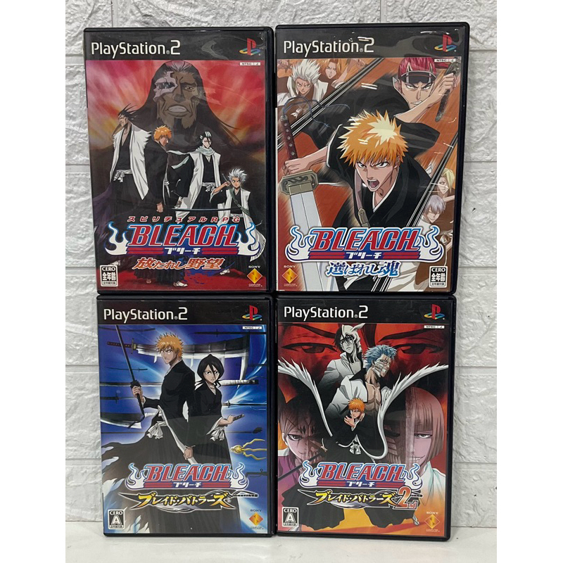 แผ่นแท้ [PS2] รวมภาค Bleach (Japan) Battle Battles 1 2 Shopee Thailand