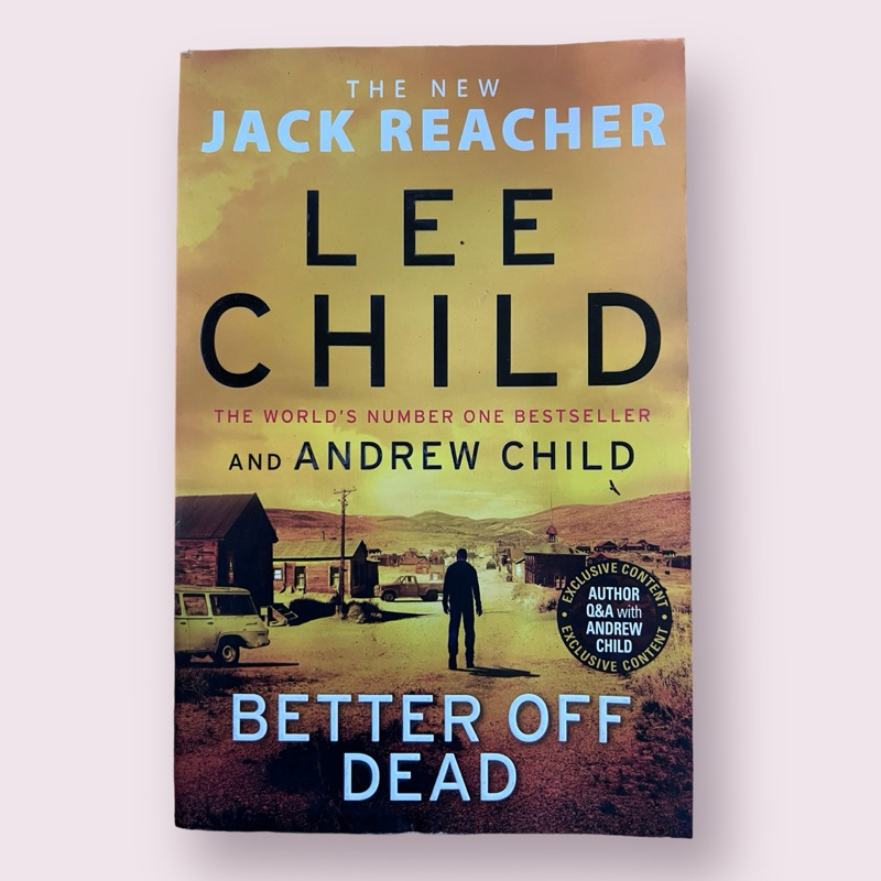 พร้อมส่ง หนังสือภาษาอังกฤษ Better Off Dead (Jack Reacher 26):R1 ...