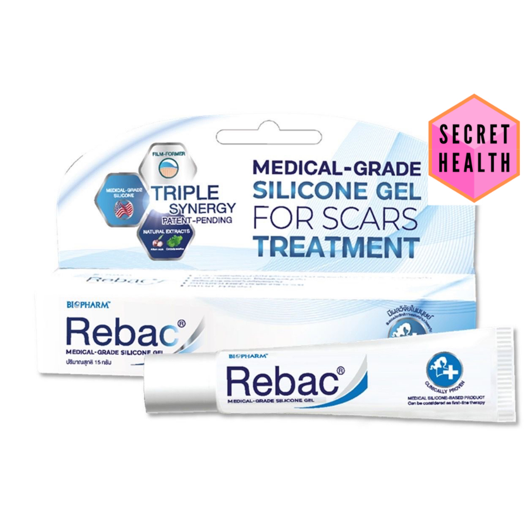 Rebac Silicone Gel รีเบค ซิลิโคนเจล ผลิตภัณฑ์ดูแลรอยแผลเป็น เนื้อ ...