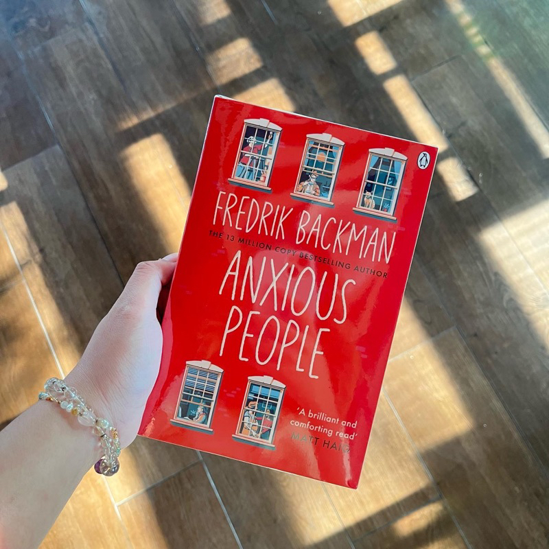 Anxious people - Fredrik Backman นวนิยายลุ้นระทึก | Shopee Thailand