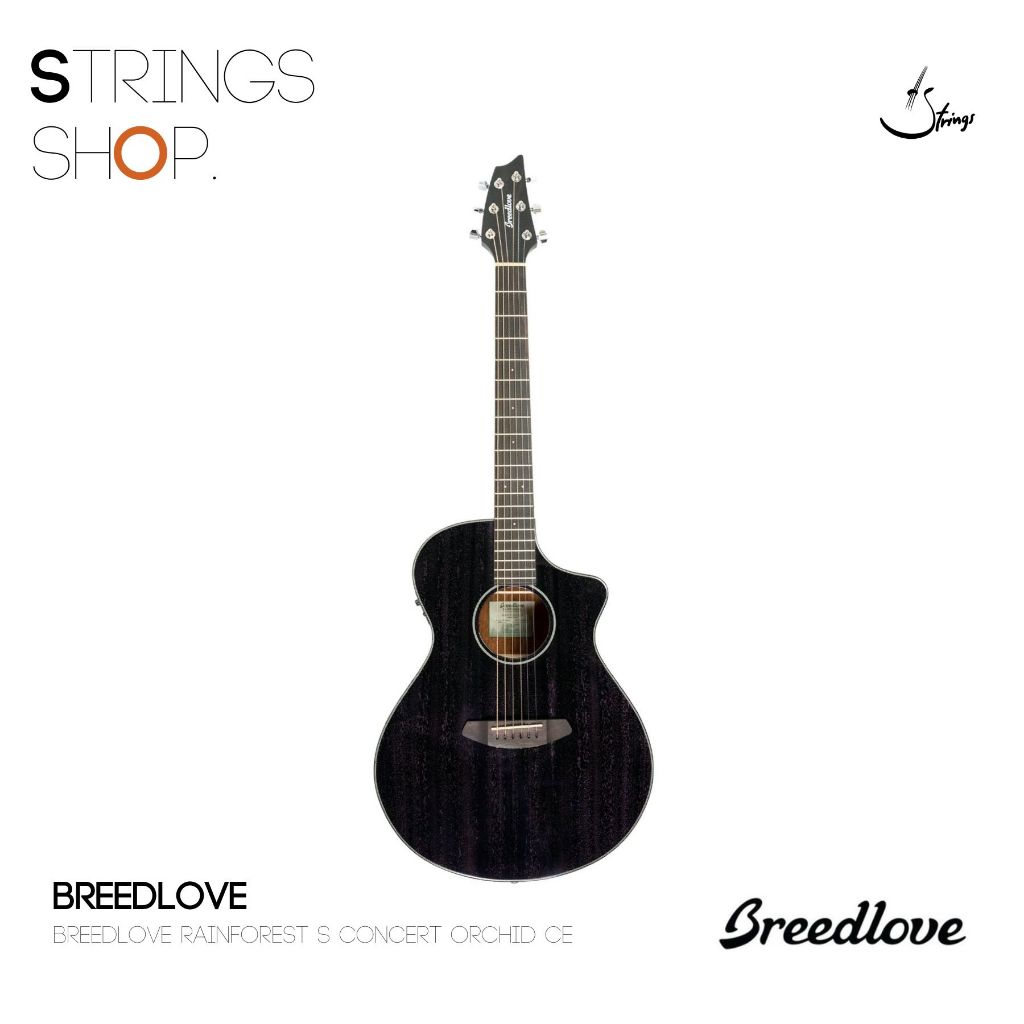 Breedlove Rainforest S Concert CE Orchid