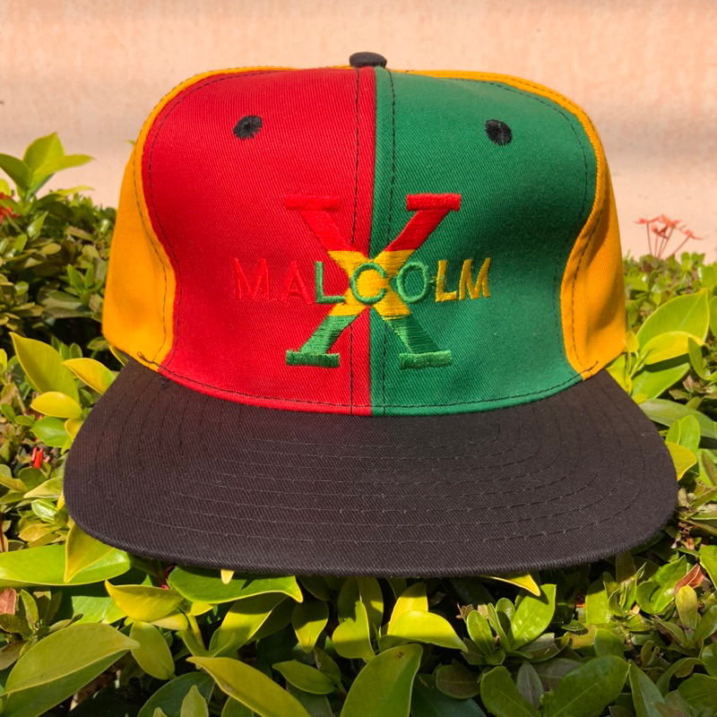 Malcolm X Multi Color Snapback Hat Trucker Deadstock Shopee Thailand 