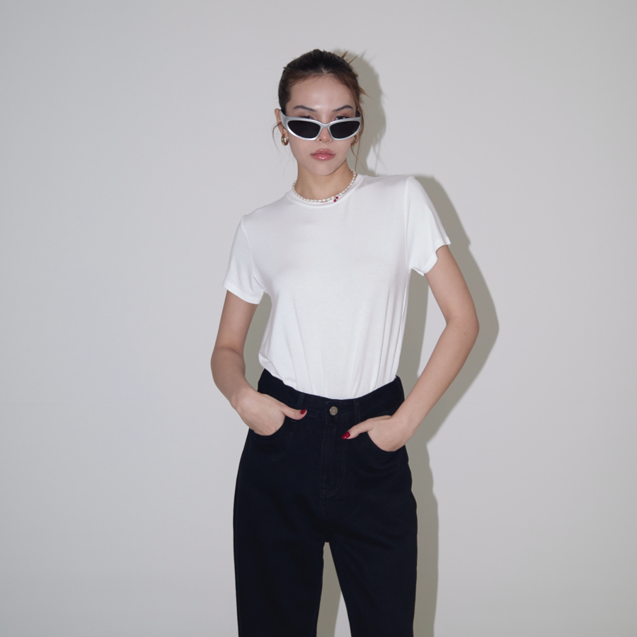 LAVA FAVE TOP เสื้อยืดตัวโปรด #8018 | Shopee Thailand