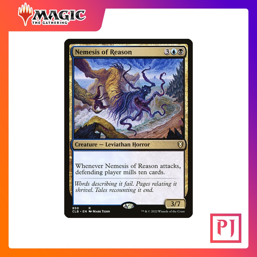 [MTG] Nemesis of Reason [CLB] [MULTI] [RARE] [NORMAL] [ENG] (การ์ดเมจิค