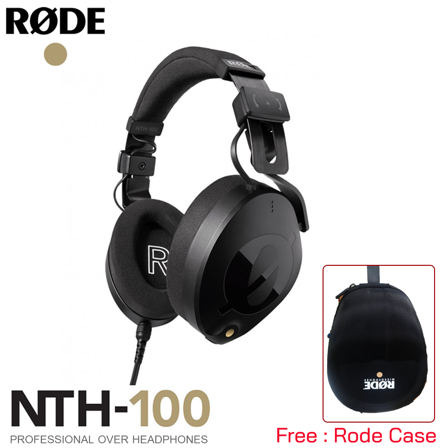 Rode NTH-100 Professional Over-ear Headphones แถมฟรี Rode Case 