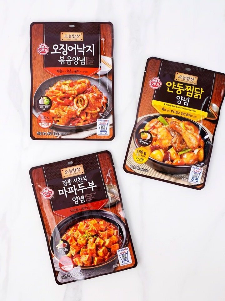 Ottogi Korean BBQ Sauce Braised Chilli Chicken/Ottogi Sichuan Style