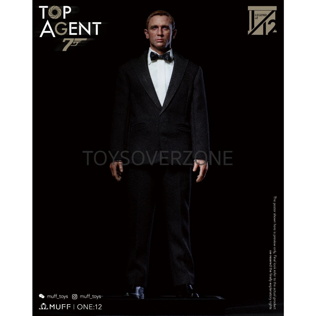 MUFF TOYS MF-06B 1/12 TOP AGENT Deluxe Edition | Shopee Thailand