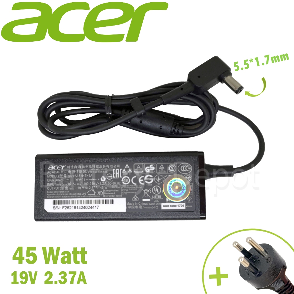 Acer Adapter ของแท้ สำหรับ Acer TravelMate P249 TravelMate P4 P449-M ...