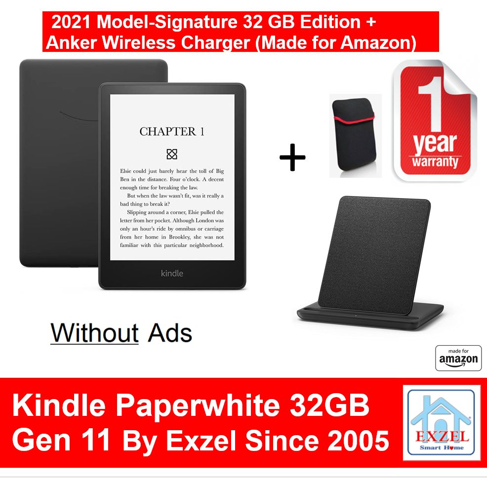 Amazon Kindle Paperwhite 12Month Warranty Gen 11 2021 Fast Ship in 1