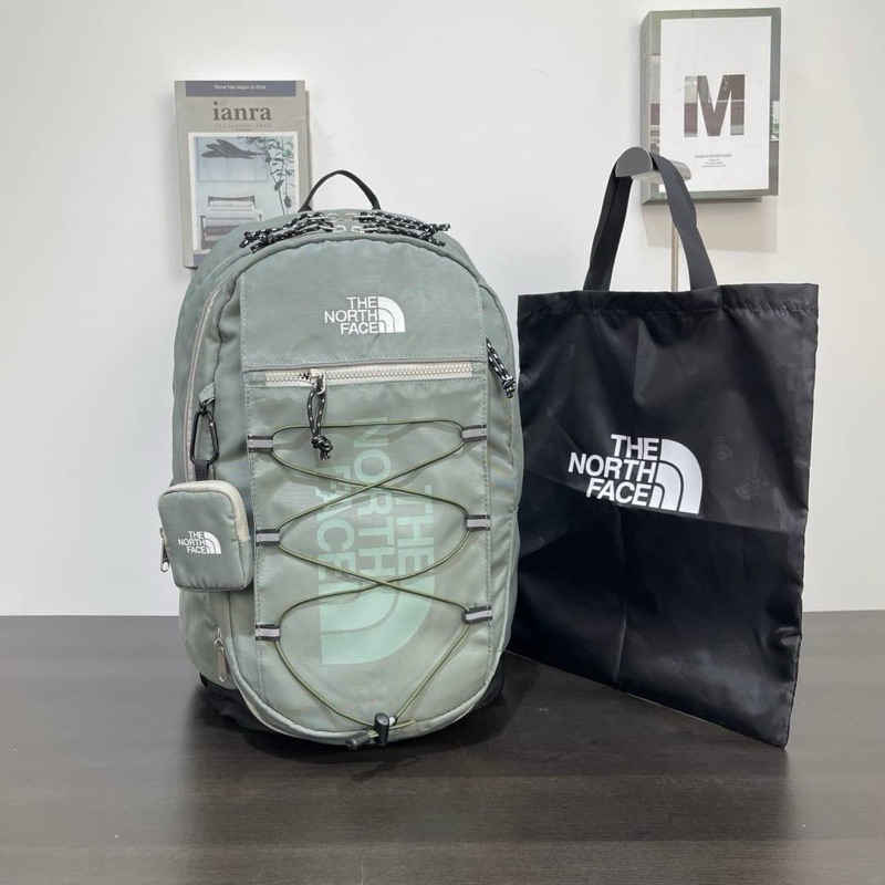 เป้ สีเขียว THE NORTH FACE WHITE LABEL 系列 SUPER BACKPACK | Shopee Thailand