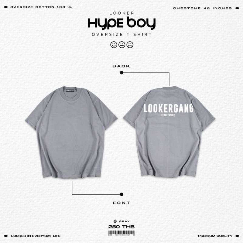 LOOKER - เสื้อยืด Hype Boy | Shopee Thailand