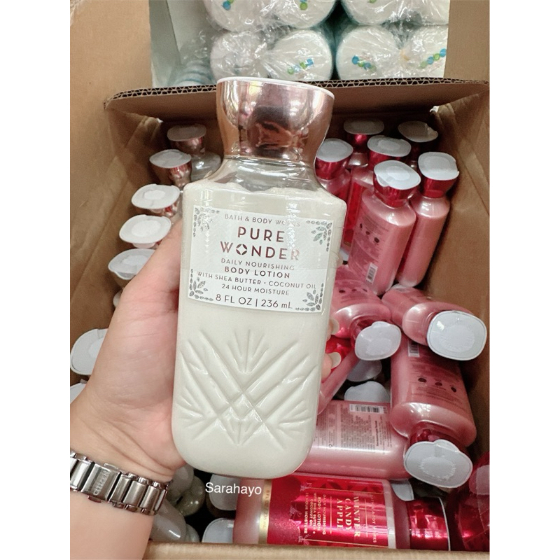 Bath And Body Works Pure Wonder Daily Nourishing Body Lotion 236ml. แท้ ...