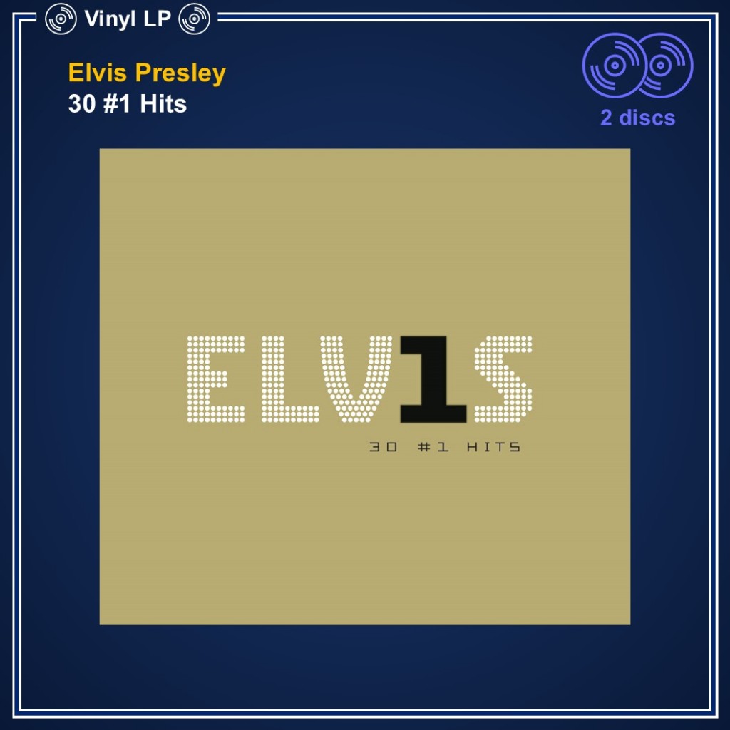 [แผ่นเสียง Vinyl LP] Elvis Presley - 30 #1 Hits [ใหม่และซีล SS ...
