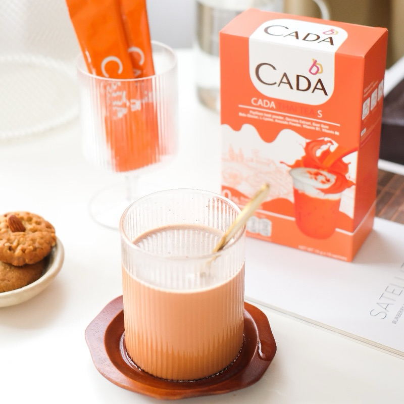 CADA THAI TEA S เครื่องดื่มชาไทยคาด้า | Shopee Thailand