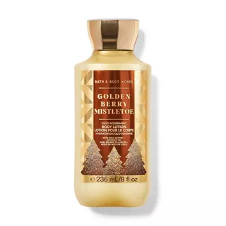 ของใหม่ ของแท้ 100% Bath & Body Works Golden Berry Mistletoe Daily Nourishing Body Lotion