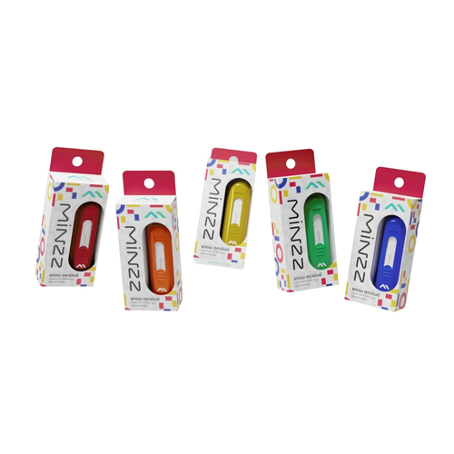 MINZZ INHALER 1 ML (ยาดม ตรามินซ์) กลิ่นดอกไม้ หอมธรรมชาติ คละสี (1 ...