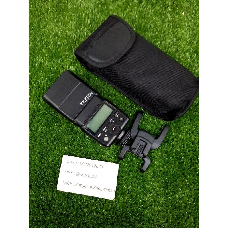 แฟรช Godox TT350s สำหรับ Sony หมดประกันร้าน สภาพสวย ใช้งานปกติ100%ทุก ...