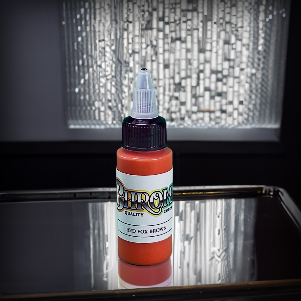 Red Fox Brown Tattoo Ink 1 oz / Chroma Tattoo Ink / Tattoo Supply ...