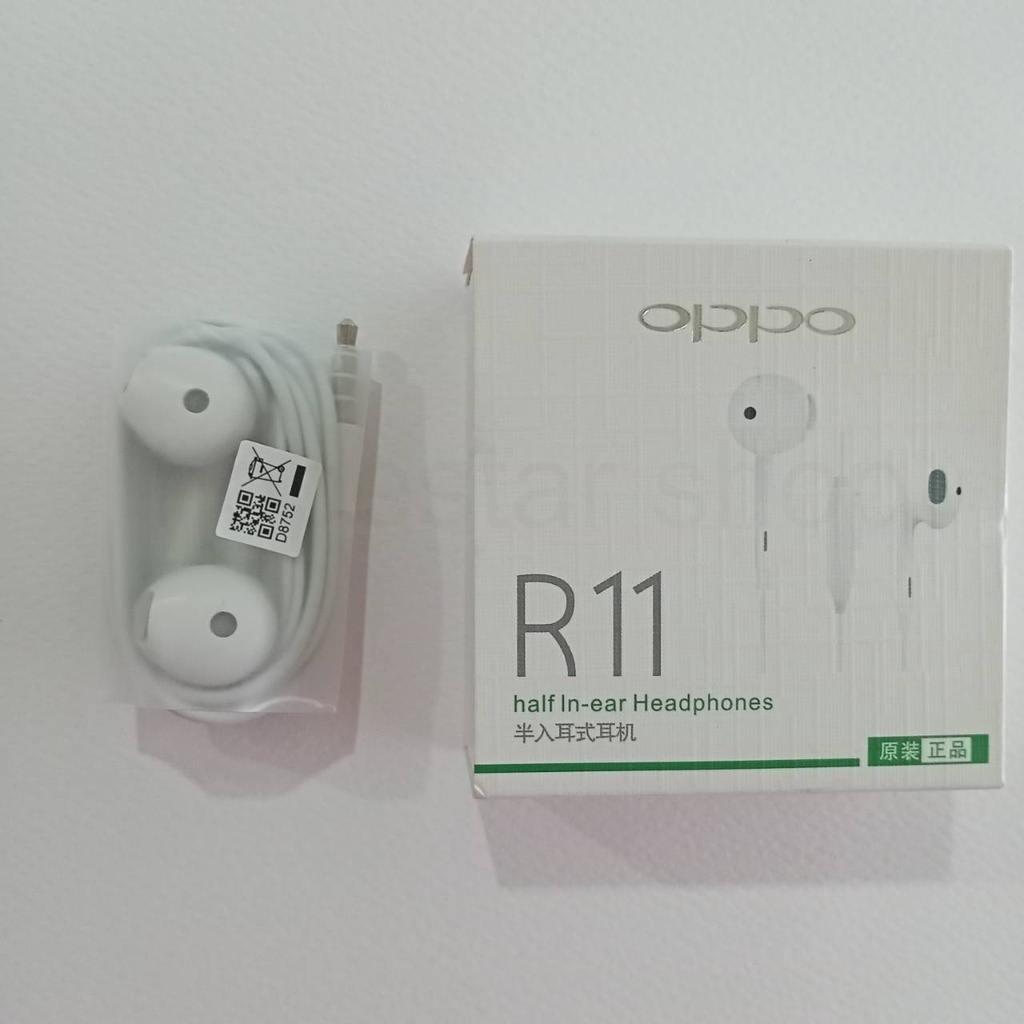 หูฟัง IN-EAR รุ่น R11 ใช้ได้กับมือถือรุ่น OPPO / SAMSUNG / VIVO ใช้ได้ ...