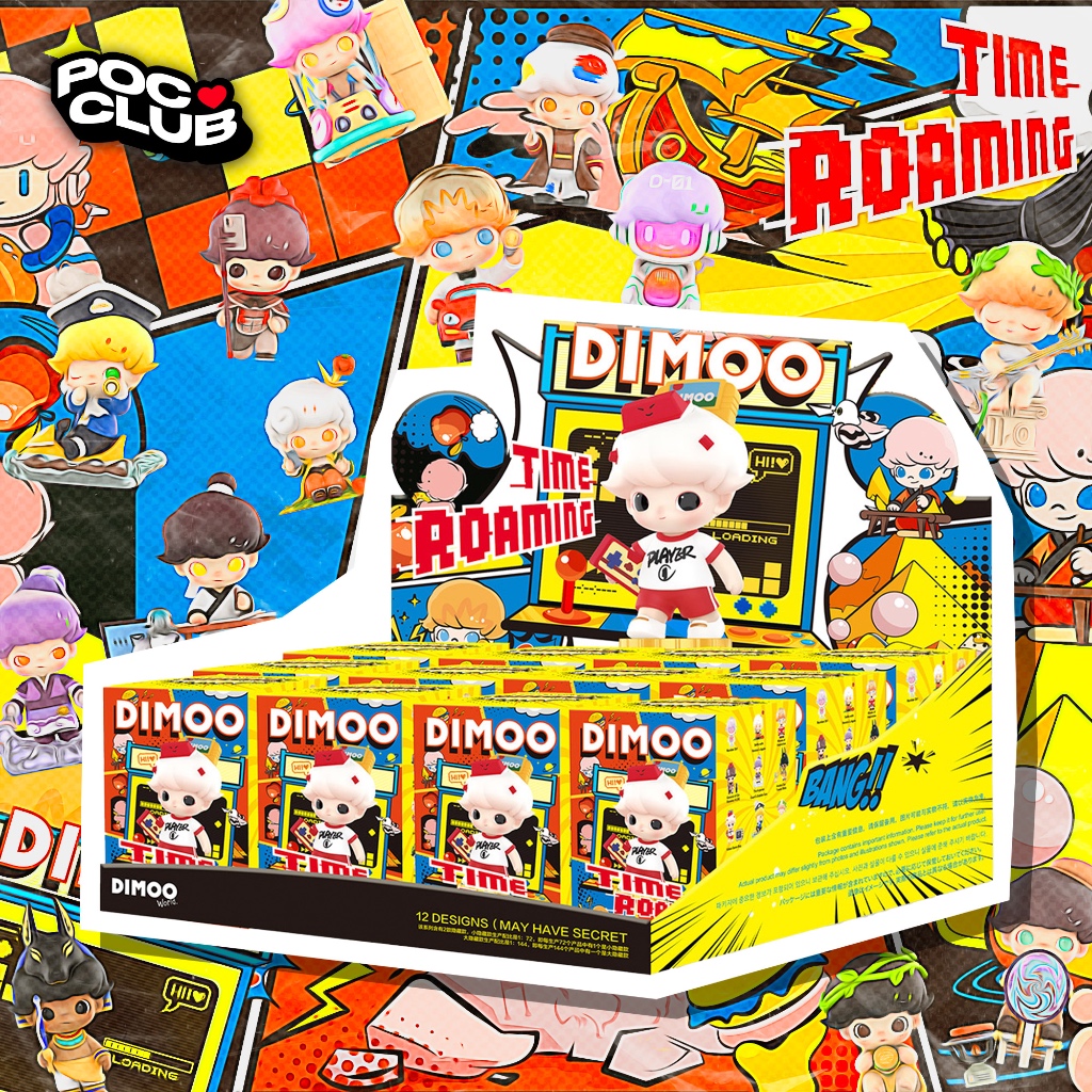 [POC CLUB] Dimoo Time Roaming Blindbox Series | Shopee Thailand