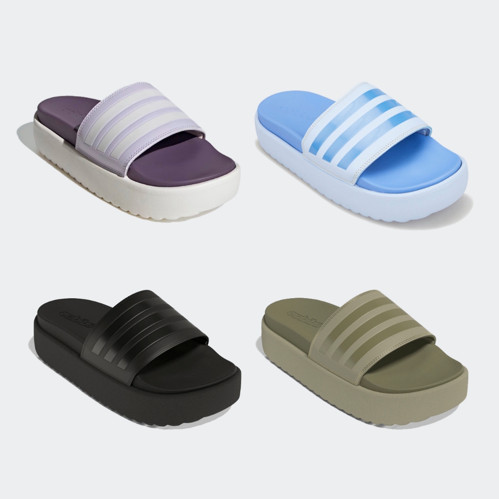 Adidas Adilette Platform Slides 4