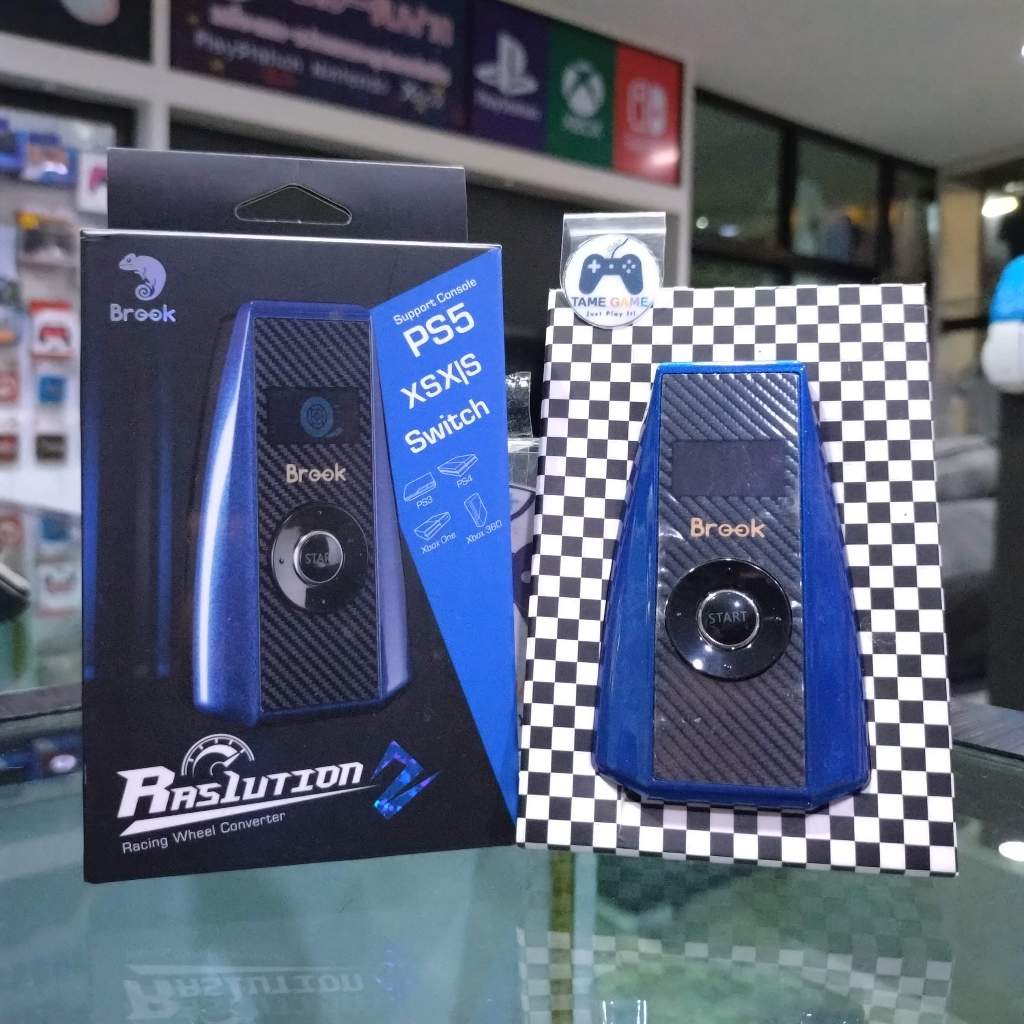 Brook Ras1ution 2 Racing Wheel Converter มือ2 สภาพใหม่ Brook Raslution ...