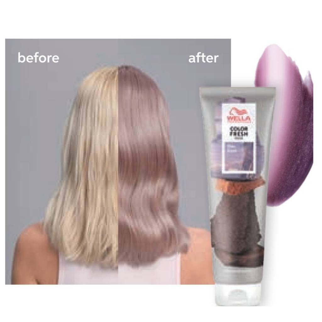 Wella Color Fresh Mask 150ml Color Deposit Mask ผลิตภัณฑ์ย้อมสีผม