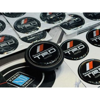 สติกเกอร์ สติ๊กเกอร์ โลโก้แตร TRD NARDI งาน Custom แตร พวงมาลัย นาร์ดี้ ...