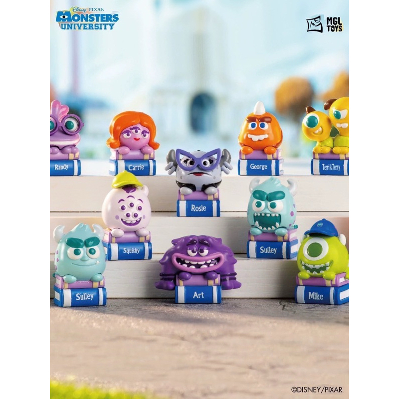 ( สินค้าพร้อมส่ง / แบบสุ่ม ) โมเดลจิ๋ว : Disney Monsters Ink Bean Blind ...