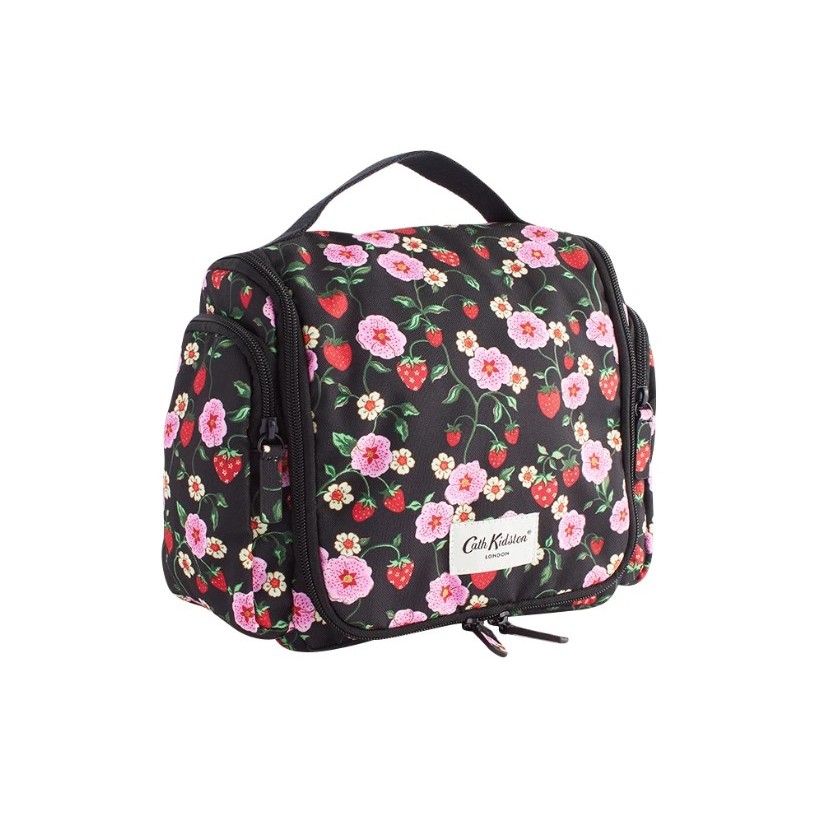 Cath Kidston Wash Bag Strawberry Black Shopee Thailand