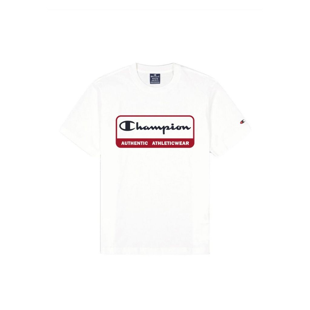 Men’s Short Sleeve T-Shirt Champion 218559-WW001 White main image 0