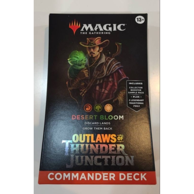 mtg desert bloom commander deck Amazon.com: Magic: The Gathering Outlaws of Thunder Junction Commander Deck main image 0