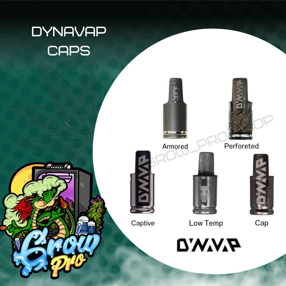 DYNAVAP CAPS (Armored Cap / Perforated Cap / Captive Cap / Low Temp Captive Cap / The Cap