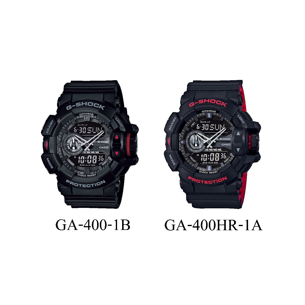 CASIO G-SHOCK ของแท้ รุ่น GA-400-1B , GA-400HR-1A | Shopee Thailand