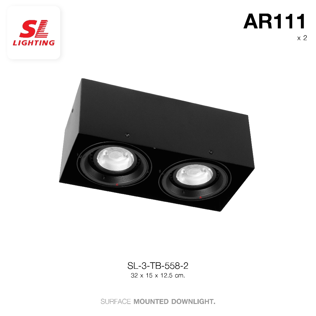 SL LIGHTING | Surface Mounted Downlight โคมไฟดาวน์ไลท์ติดลอย AR111 รุ่น ...