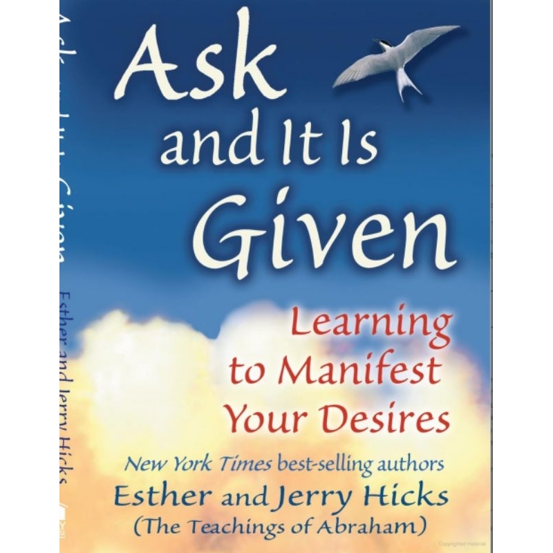 Ask and its given by abraham hicks shopee thailand