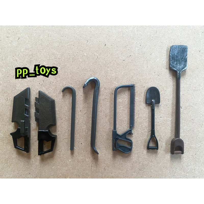 [Set D] โมเดล Melee weapons Tools สเกล 1:12 (มี 6 แบบ) | Shopee Thailand